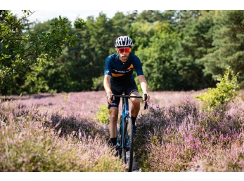 Dres Ridley Performance Jersey  modrá/ žlutá vel.L
